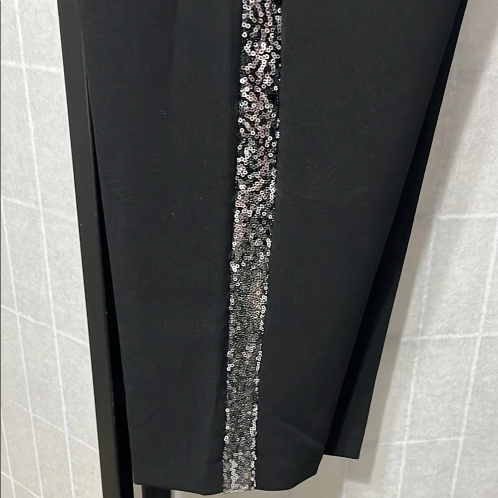 Sky High Trouser - Black & Ombre Sequin, Sz 16 - Picture 8 of 8